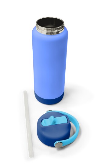 Coral High Milka Pembe Katlanır Ağızlıklı Çelik Termos 650 ml 38346 - 5