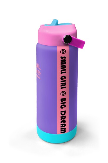 Coral High Mor Katlanır Ağızlıklı Çelik Termos 650 ml 38354 - 4