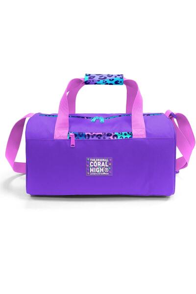 Coral High Mor Leopar Desenli Spor Çantası 27532 - 2