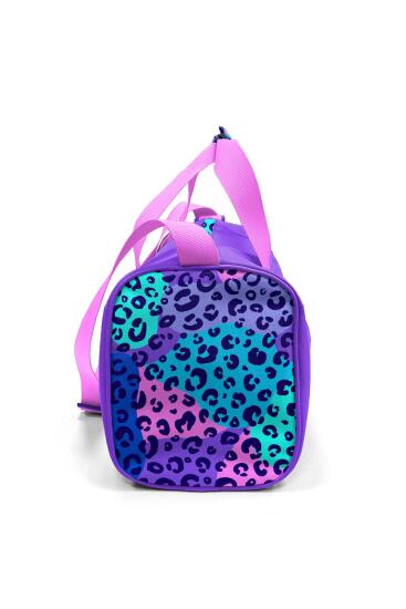 Coral High Mor Leopar Desenli Spor Çantası 27532 - 8