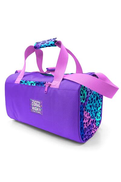 Coral High Mor Leopar Desenli Spor Çantası 27532 - 10