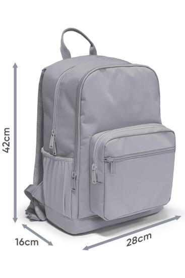 Coral High Mor Lila Renk Geçişli Okul Sırt Çantası 23637 - 5