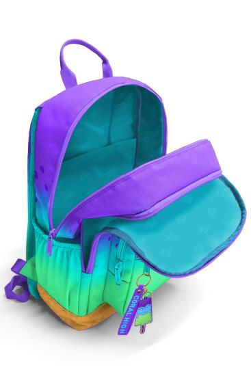 Coral High Mor Lila Renk Geçişli Okul Sırt Çantası 23637 - 4