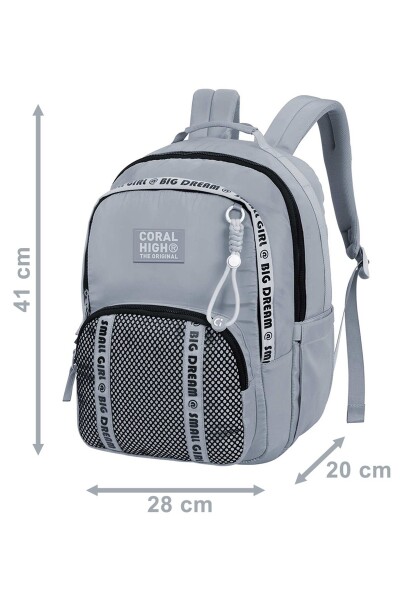 Coral High Mor Okul Sırt Çantası 24409 - 7