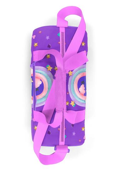 Coral High Mor Pembe Unicorn Dondurma Desenli Spor Çantası 27542 - 4