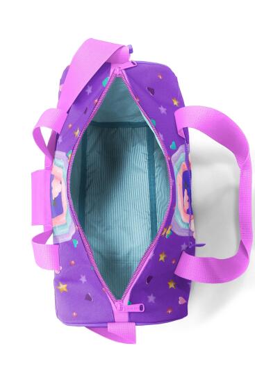 Coral High Mor Pembe Unicorn Dondurma Desenli Spor Çantası 27542 - 6