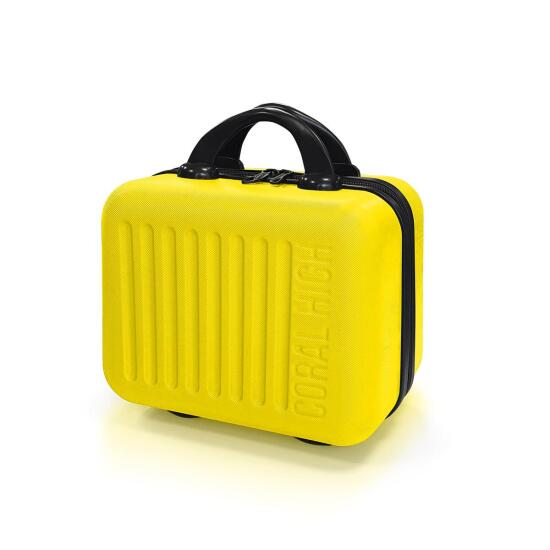 Coral High Sarı Renkli Makyaj Çantası 16459 - Coral High