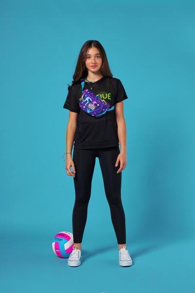 Coral High Mor Voleybol Desenli Bel Çantası 11544 - 2