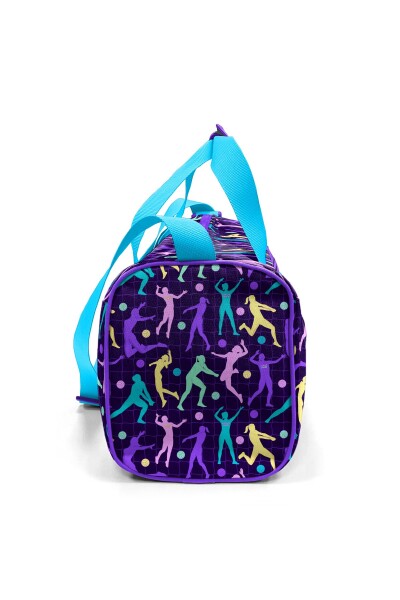 Coral High Mor Voleybol Desenli Spor Çantası 27529 - 8