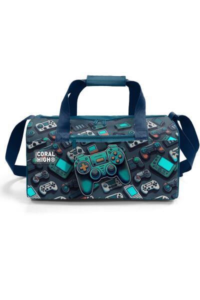 Coral High Nefti Gamer Desenli Spor Çantası 27541 - 2