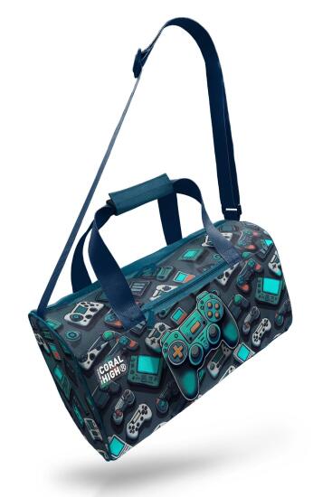 Coral High Nefti Gamer Desenli Spor Çantası 27541 - 7