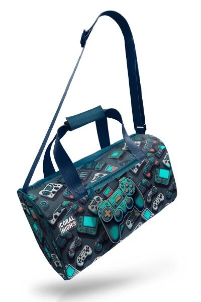 Coral High Nefti Gamer Desenli Spor Çantası 27541 - 7