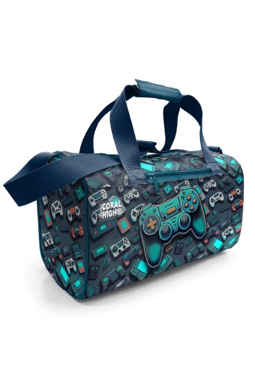 Coral High Nefti Gamer Desenli Spor Çantası 27541 