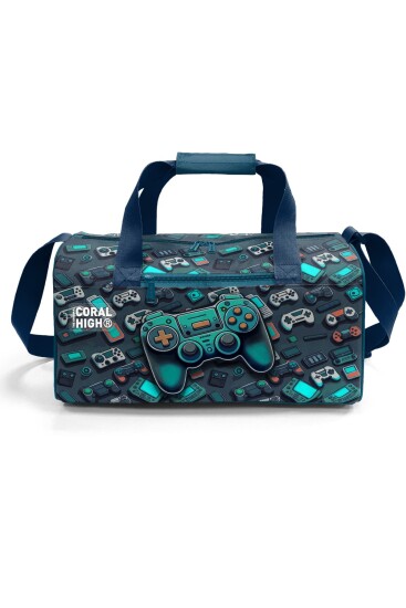 Coral High Nefti Gamer Desenli Spor Çantası 27541 - 2