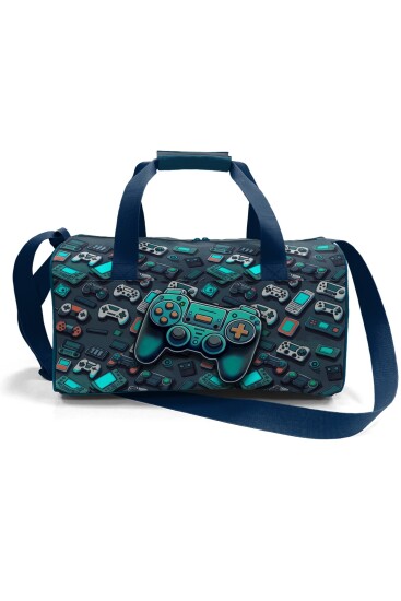 Coral High Nefti Gamer Desenli Spor Çantası 27541 - 4