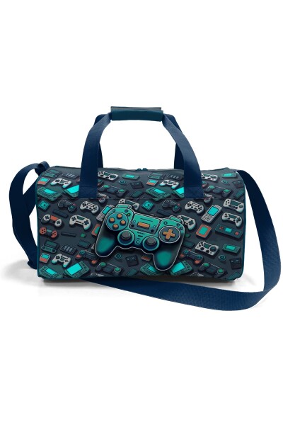 Coral High Nefti Gamer Desenli Spor Çantası 27541 - 4