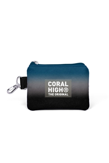 Coral High Nefti Gri Renk Geçişli Bozuk Para Çantası 21911 