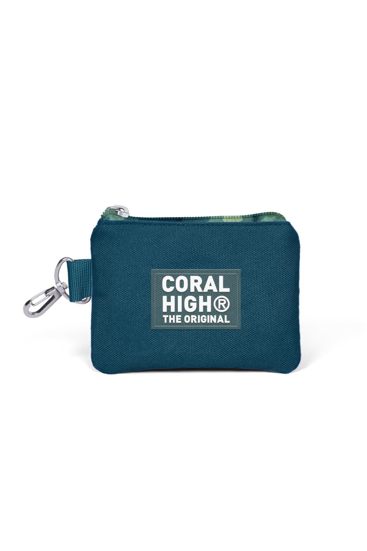 Coral High Nefti Kamuflaj Desenli Bozuk Para Çantası 21900