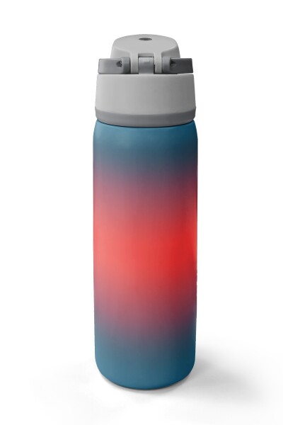 Coral High Nefti Mercan Renk Geçişli Pipetli ve Direkt İçim Çelik Termos 800 ml 38562 - 6