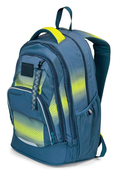Coral High Neon Desenli Okul Sırt Çantası 24457 - 2