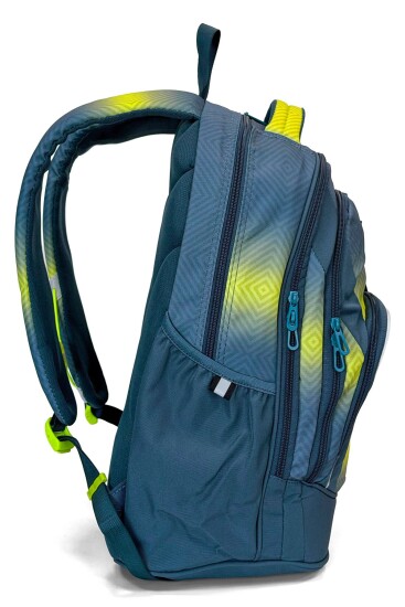 Coral High Neon Desenli Okul Sırt Çantası 24457 - 5