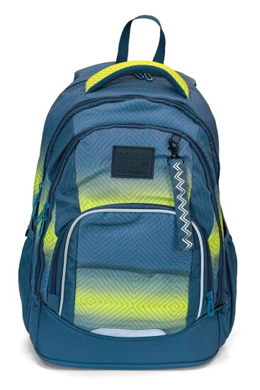 Coral High Neon Desenli Okul Sırt Çantası 24457 - Coral High