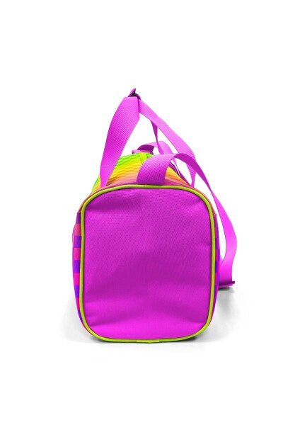 Coral High Neon Renkli Dama Desenli Spor Çantası 27544 - 10