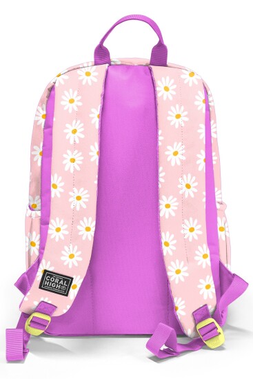 Coral High Papatya Desenli Okul Sırt Çantası 33224 - 2