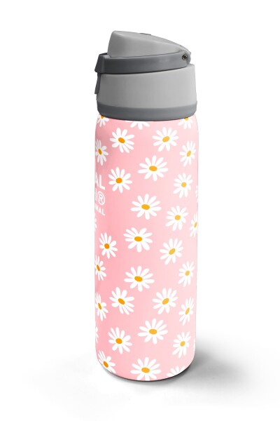 Coral High Papatya Desenli Pipetli ve Direkt İçim Çelik Termos 800 ml 38502 - 5