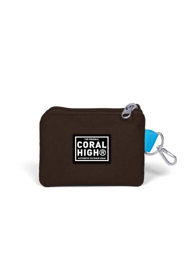Coral High Hardal Kahverengi Unicorn Desenli Bozuk Para Çantası 21767 - 2