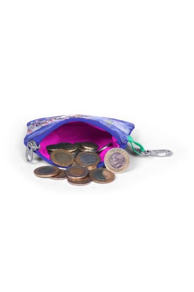 Coral High Lavanta Su Yeşili Unicorn Desenli Bozuk Para Çantası 21768 - 4