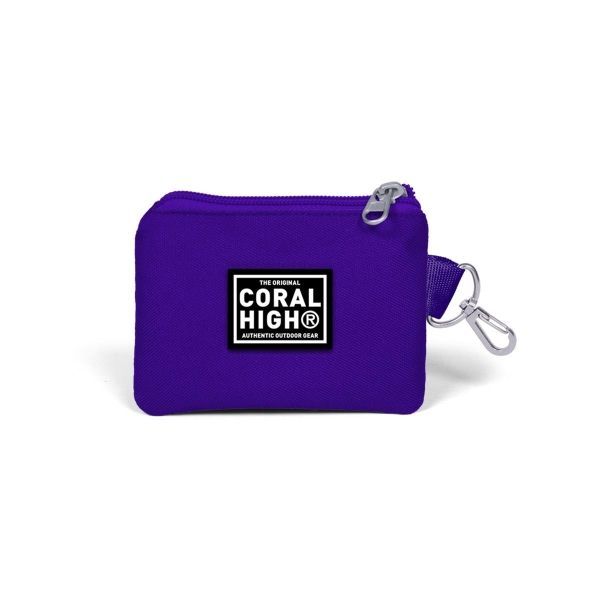 Coral High Mor Mavi Renk Geçişli Bozuk Para Çantası 21771 - 2