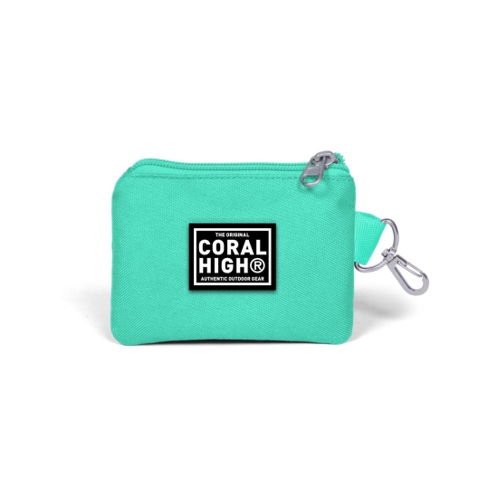 Coral High Su Yeşili Pembe Renk Geçişli Bozuk Para Çantası 21772 - 2