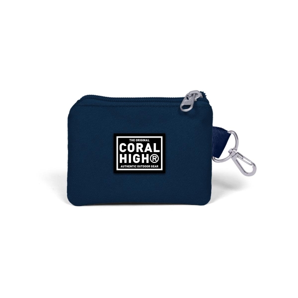 Coral High Lacivert Kuru Kafa Desenli Bozuk Para Çantası 21773 - 2