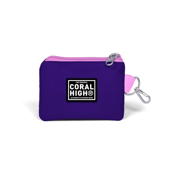 Coral High Mor Unicorn Renk Geçişli Bozuk Para Çantası 21776 - 2