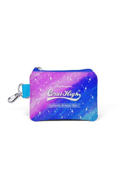 Coral High Pembe Saks Renk Geçişli Bozuk Para Çantası 21779 - 1