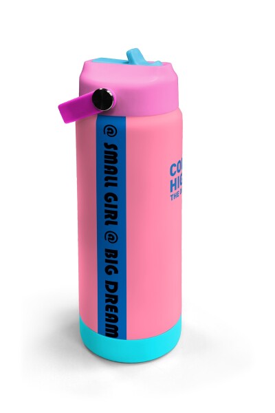 Coral High Pembe Katlanır Ağızlıklı Çelik Termos 650 ml 38353 - 3