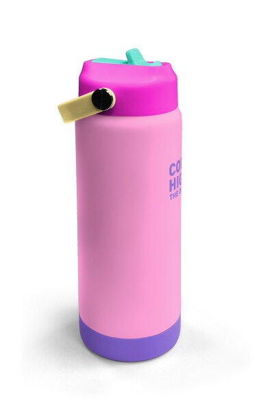 Coral High Pembe Katlanır Ağızlıklı Çelik Termos 650 ml 38397 - 3