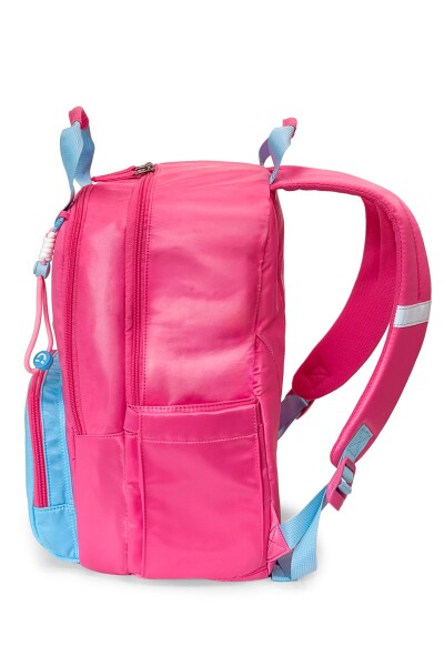 Coral High Pembe Mavi Okul Sırt Çantası 24416 - 4