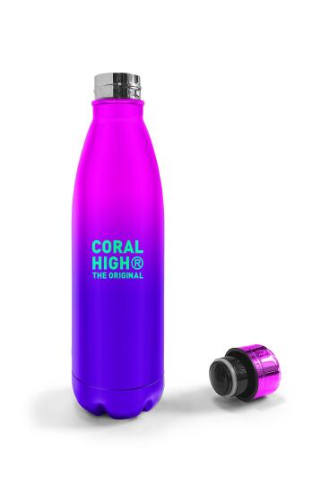 Pembe Mor Renk Geçişli Çelik Termos 500 Ml 11935 - 2