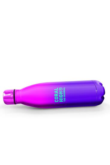 Pembe Mor Renk Geçişli Çelik Termos 500 Ml 11935 - 3