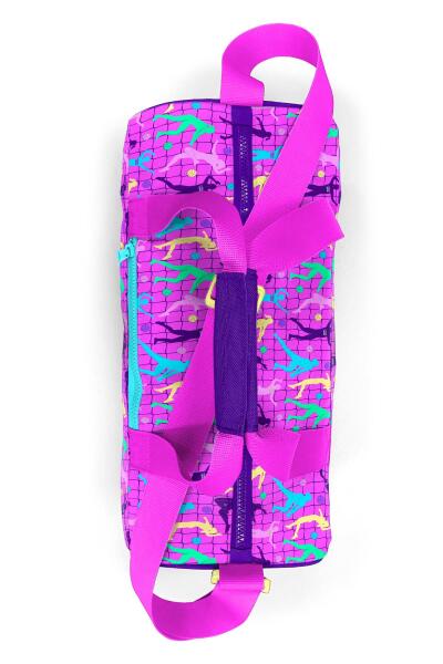 Coral High Pembe Mor Voleybol Desenli Spor Çantası 27520 - 4