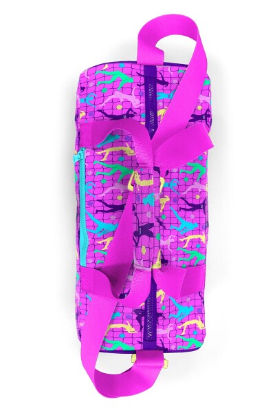 Coral High Pembe Mor Voleybol Desenli Spor Çantası 27520 - 5