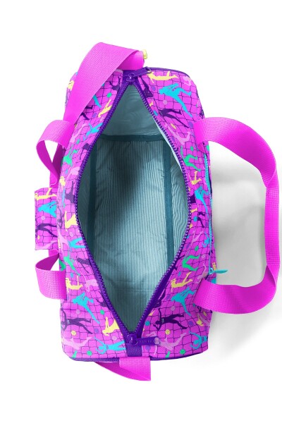 Coral High Pembe Mor Voleybol Desenli Spor Çantası 27520 - 6