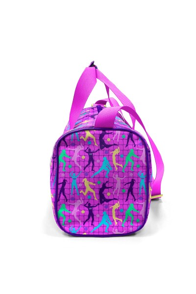 Coral High Pembe Mor Voleybol Desenli Spor Çantası 27520 - 10