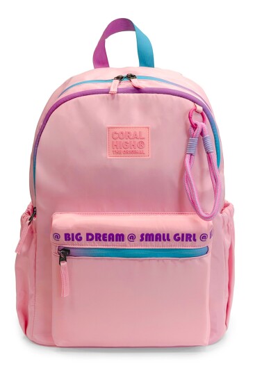 Coral High Pembe Okul Sırt Çantası 24424 