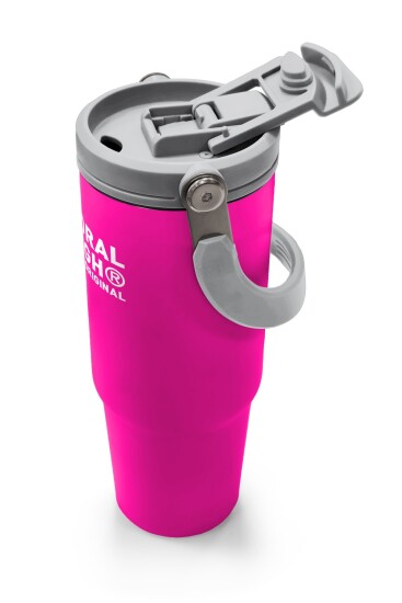 Coral High Pembe Pipetli ve Direkt İçim Çelik Termos 900 ml 38753 - 3