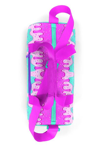 Coral High Pembe Rengarenk Dondurma Desenli Spor Çantası 27515 - 4