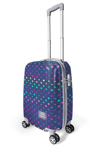 Coral High Puantiyeli Kabin Boy Valiz (50cm) 16551 - 4