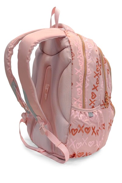 Coral High Pudra Desenli Okul Sırt Çantası 24466 - 3